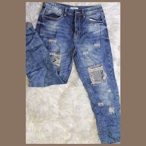Distressed Jeans
